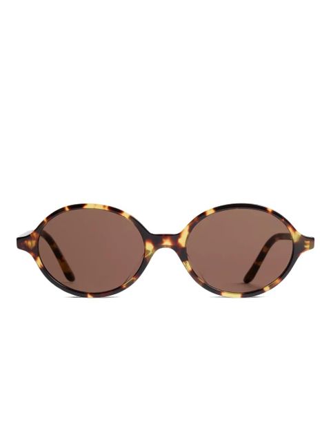 KHAITE x Oliver Peoples oval-frame sunglasses - Brown - zdjęcie produktu nr 1