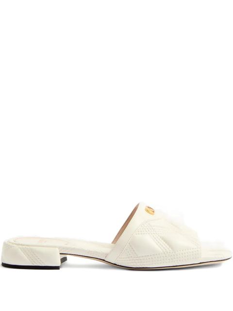 Valentino Garavani 20mm Quiltie 67 sandals - White - zdjęcie produktu nr 1
