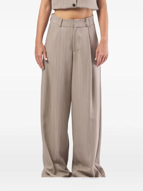 Eleh wide-leg trousers - Brown - zdjęcie produktu nr 1