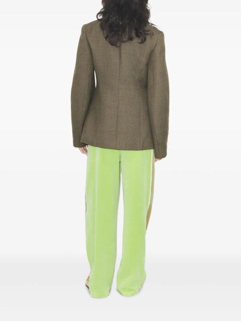 Tory Burch stripe zip sweatpant - Green - zdjęcie produktu nr 2