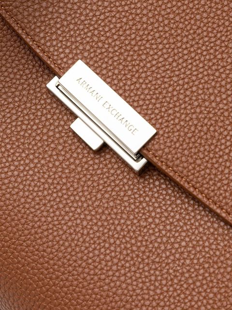 Armani Exchange torebka kolor brązowy 949177 CC783