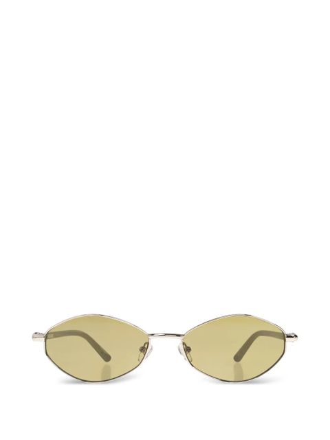 Jacquemus oval-frame sunglasses - Silver - zdjęcie produktu nr 1