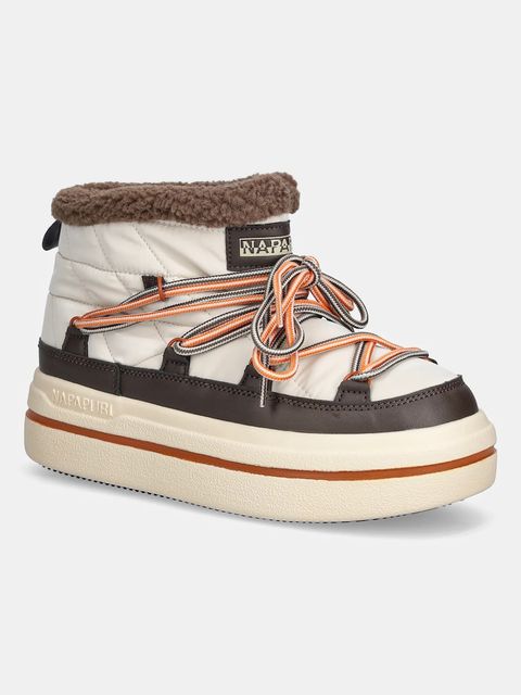 Napapijri śniegowce F5GLACIER02/NYP kolor beżowy NP0A892U NB7 - zdjęcie produktu nr 1