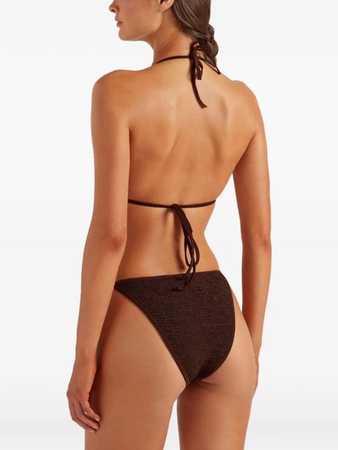 Hunza G Gina beaded bikini - Brown