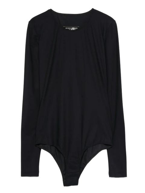 MM6 Maison Margiela long-sleeve bodysuit - Black - zdjęcie produktu nr 1