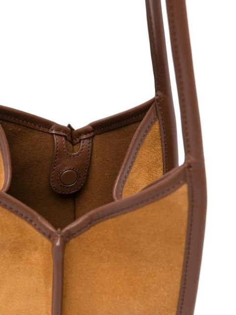 Hereu Calella panelled shoulder bag - Neutrals