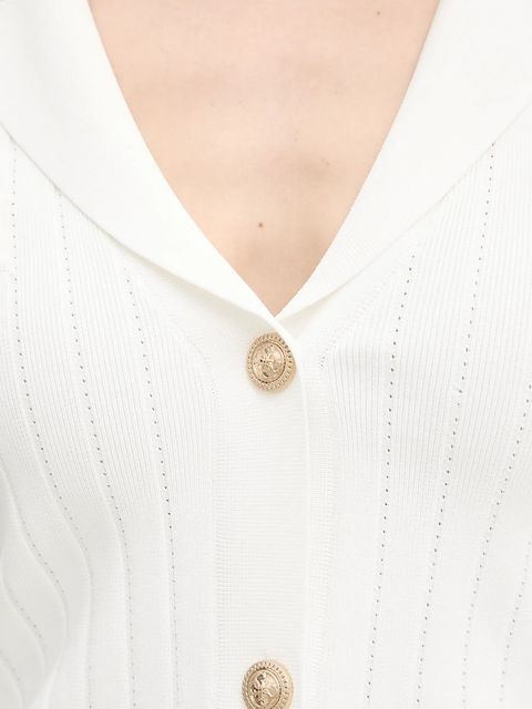 Guess kardigan FELICITY damski kolor biały lekki W5YR11 Z0130