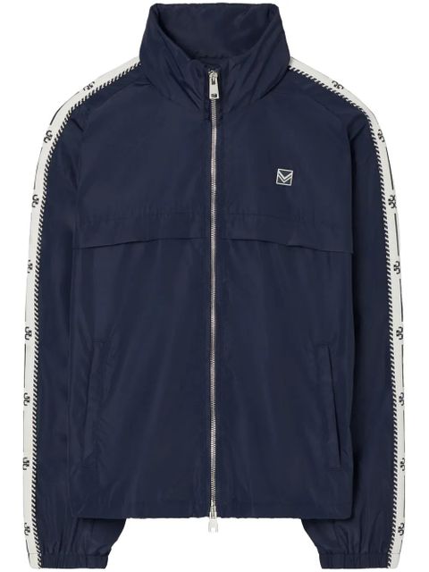 Tory Burch Double T logo full-zip jacket - Blue - zdjęcie produktu nr 1