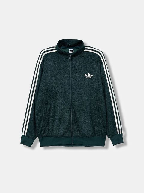 adidas Originals bluza Mohair damska kolor zielony z aplikacją KS7777 - zdjęcie produktu nr 1