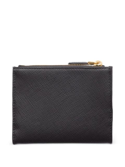 Prada small leather wallet - Black