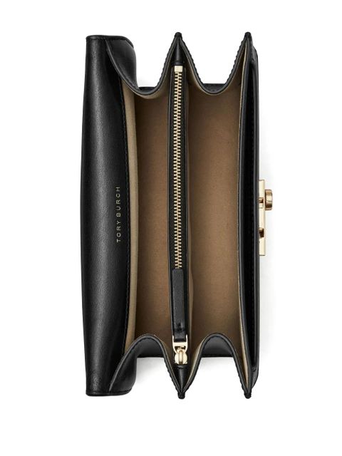 Tory Burch T Monogram shoulder bag - Black