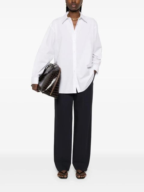 TOTEME pleated trousers - Blue