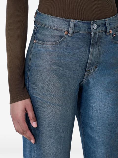 OUR LEGACY wide-leg five-pocket jeans - Blue