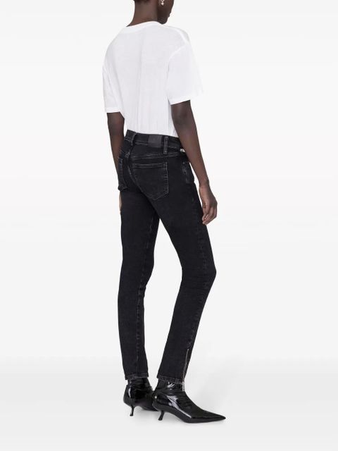 ANINE BING Jax skinny-cut jeans - Black
