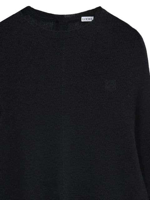 LOEWE Anagram sweater - Black - zdjęcie produktu nr 2