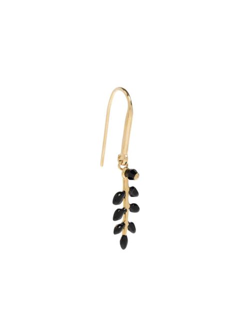 ISABEL MARANT leaf drop earrings - Gold