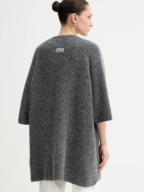 American Vintage kardigan z dodatkiem wełny