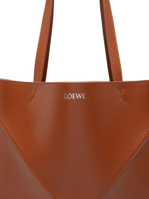 LOEWE medium Puzzle Fold shoulder bag - Brown