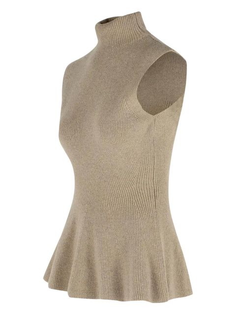 Róhe ribbed-knit tank top - Neutrals