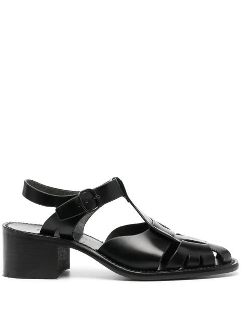 Hereu Pesca leather sandals - Black - zdjęcie produktu nr 1
