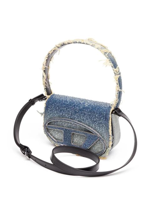 Diesel 1DR denim shoulder bag - Blue