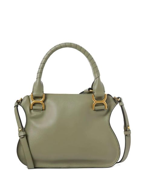 Chloé small Marcie top handles tassel tote bag - Green - zdjęcie produktu nr 2
