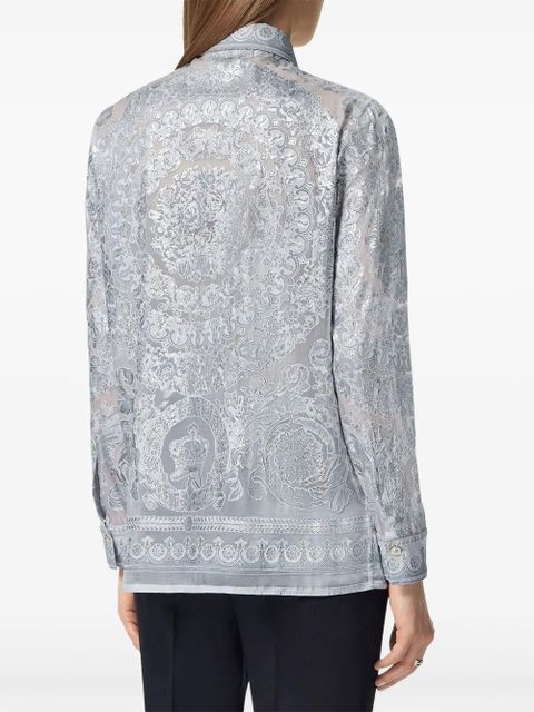 Versace La Coupe des Dieux devoré shirt - Grey
