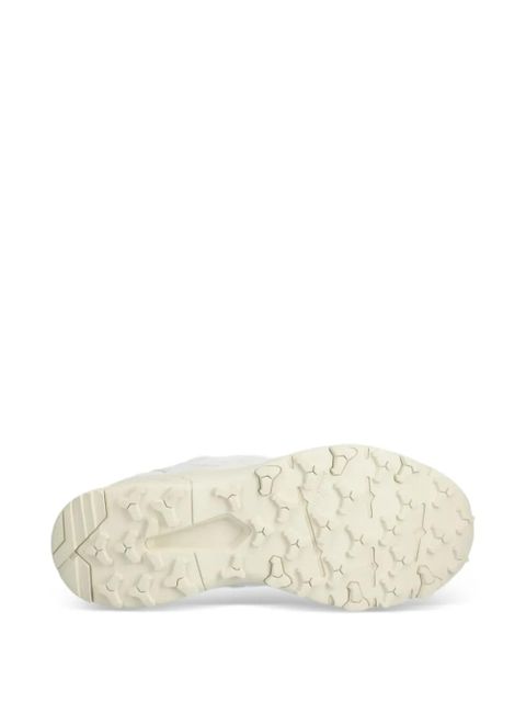 The North Face logo patch sneakers - White