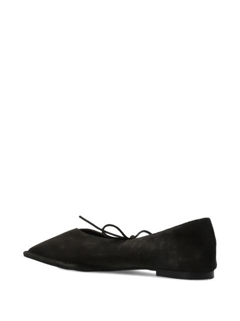 ALOHAS Sway suede ballet flats - Brown