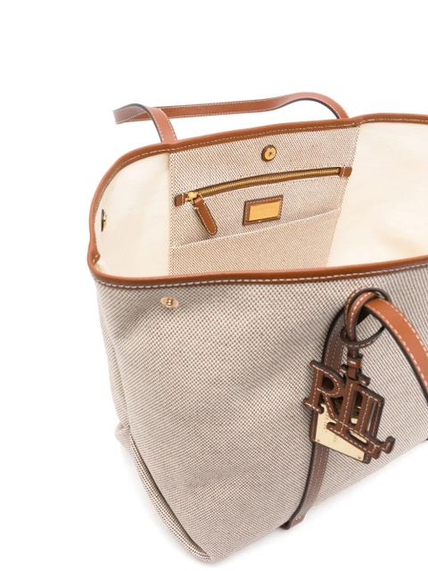 Lauren Ralph Lauren large Emerie tote bag - Neutrals