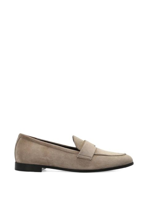 Max Mara panelled slip-on loafers - Neutrals - zdjęcie produktu nr 1