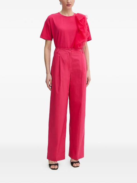 TWINSET pleated wide-leg trousers - Pink - zdjęcie produktu nr 2