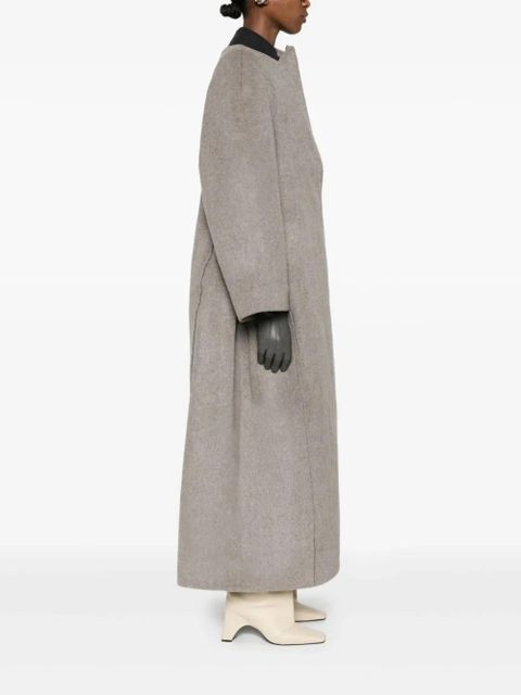 ENTIRE STUDIOS Vantage panelled coat - Grey
