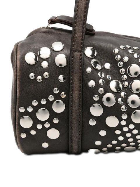 Gimaguas Sofia studded shoulder bag - Brown