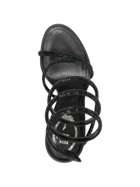 René Caovilla Margot sandals - Black