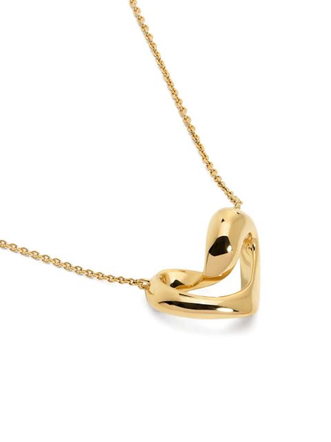Monica Vinader heart-pendant necklace - Gold