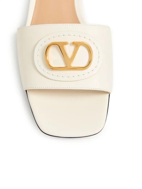 Valentino Garavani 20mm VLogo Signature slides - White