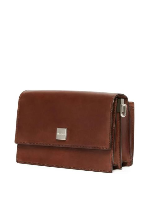 Max Mara Biancaroughs leather shoulder bag - Brown