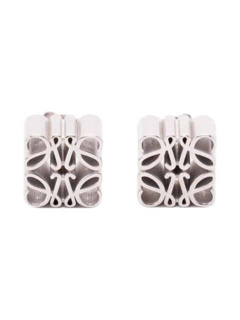 LOEWE Anagram stud earrings - Silver - zdjęcie produktu nr 1