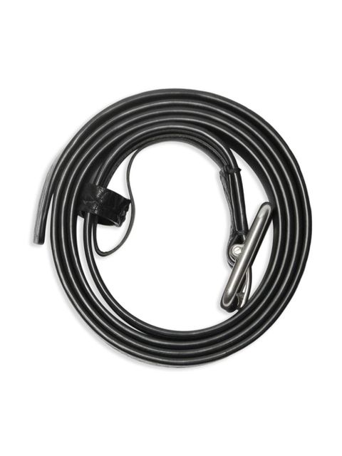 Burberry B-buckle leather belt - Black - zdjęcie produktu nr 2