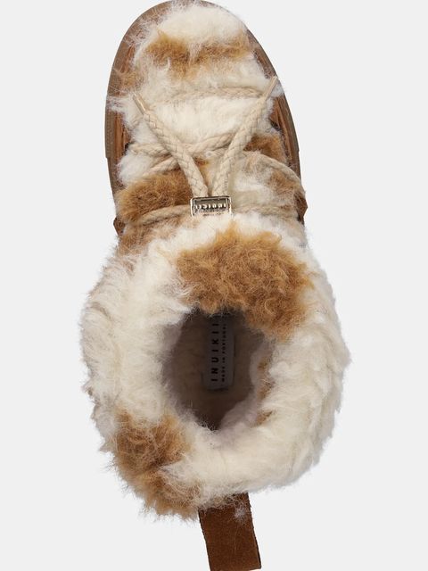 Inuikii śniegowce zamszowe Teddy Low kolor brązowy 1001.001.0321.106
