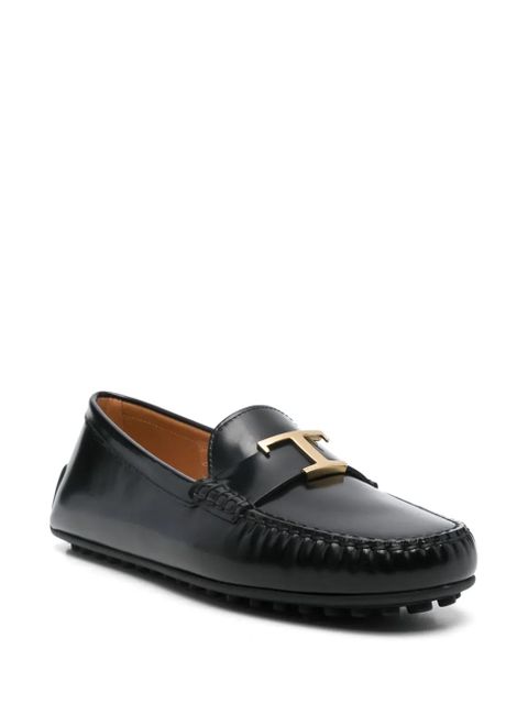 Tod's T Timeless leather loafers - Black - zdjęcie produktu nr 2