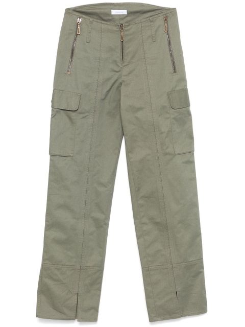 Rabanne straight-leg cargo trousers - Green - zdjęcie produktu nr 1