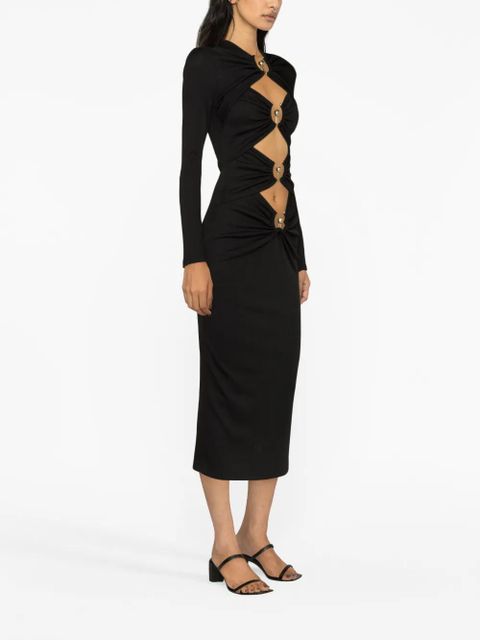 Christopher Esber Orbit cut-out midi dress - Black
