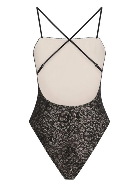 Dolce & Gabbana lace swimsuit - Neutrals - zdjęcie produktu nr 2