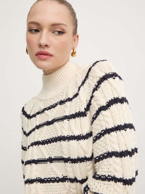 BOSS sweter z domieszką wełny