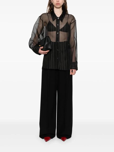 KHAITE silk shirt - Black - zdjęcie produktu nr 2