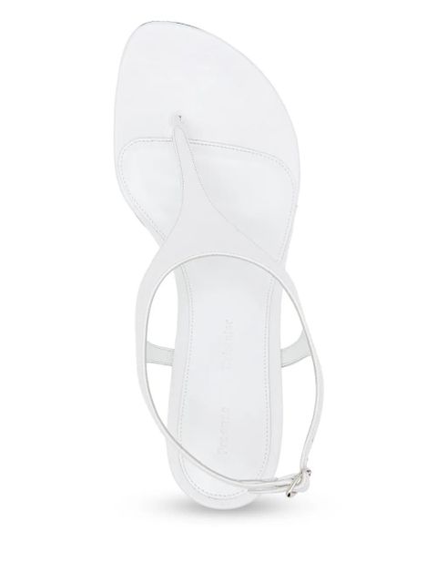 Proenza Schouler 60mm Tee Thong sandals - White