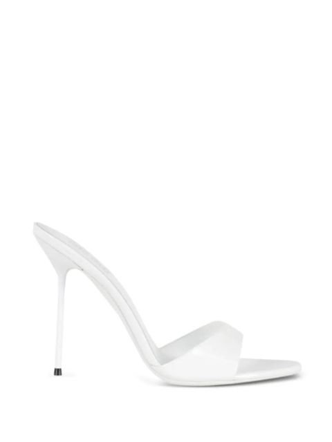 Paris Texas Lidia leather heeled sandals - White - zdjęcie produktu nr 1