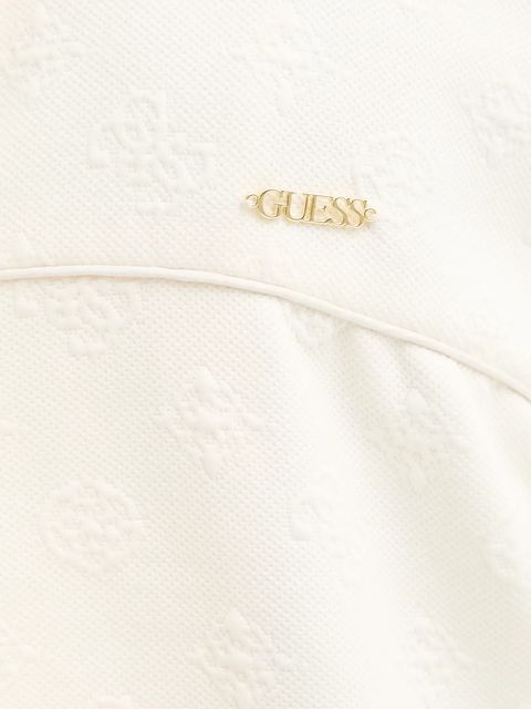 Guess kurtka PEONY kolor beżowy przejściowa oversize V5YQ05 KBSL2